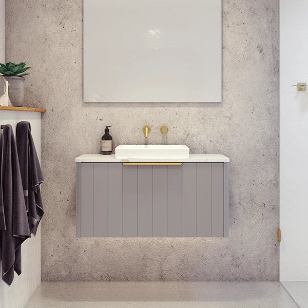 Timberline Saba Wall Hung Vanity With Above Counter Basin