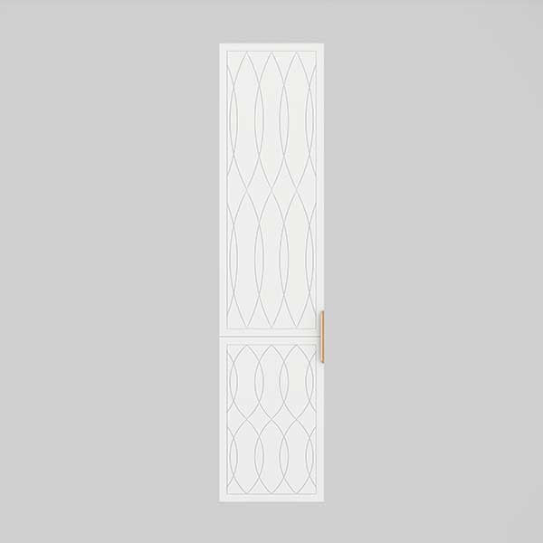 Timberline Sutherland House Deco Wall Hung Tallboy Cabinet