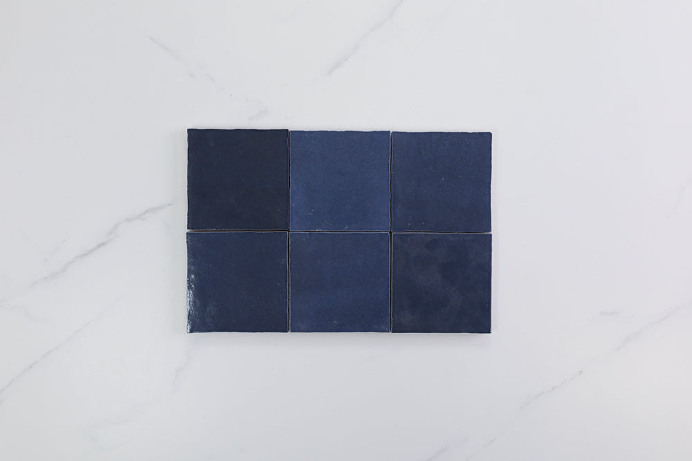 Milan China Semi Gloss Small Square Tile