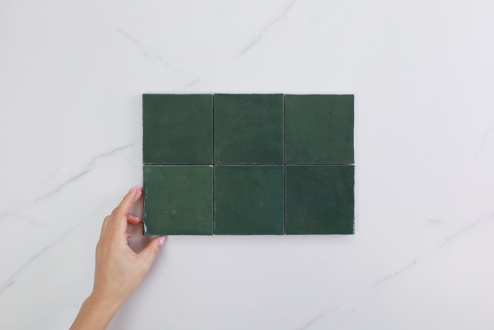 Milan Bosco Semi Gloss Small Square Tile