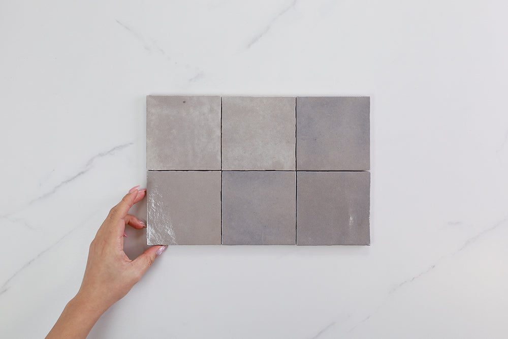 Milan Argilla Semi Gloss Small Square Tile