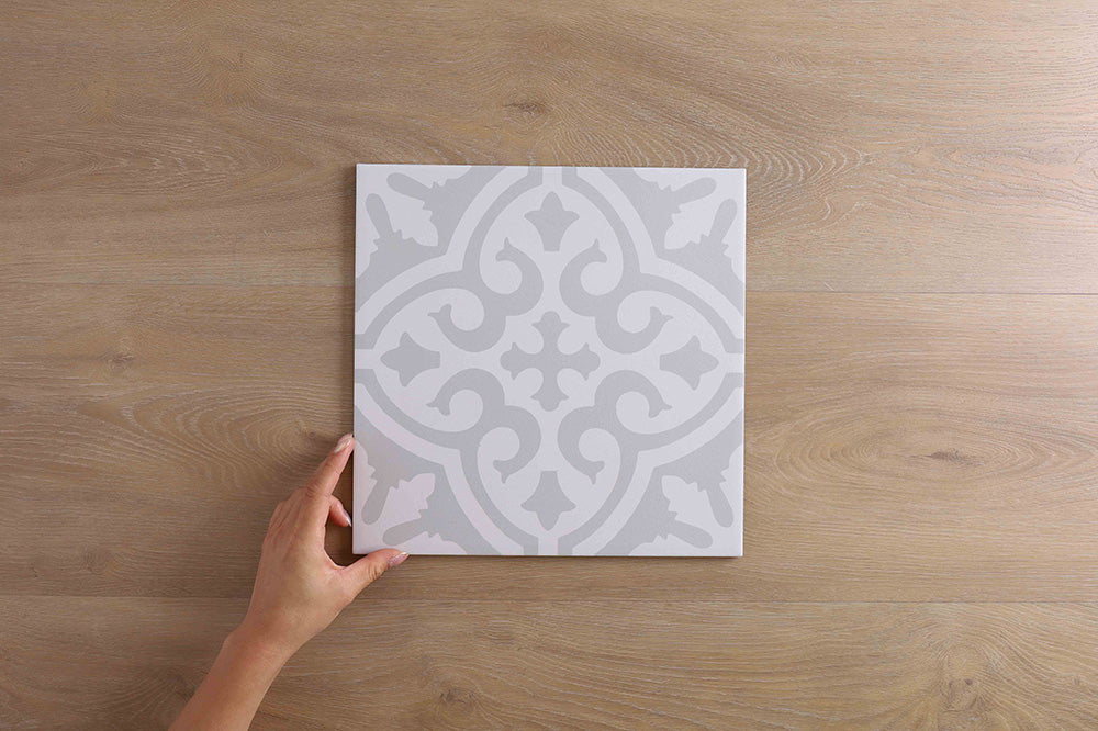 Botania Touch Sage Matt Encaustic Look Tile