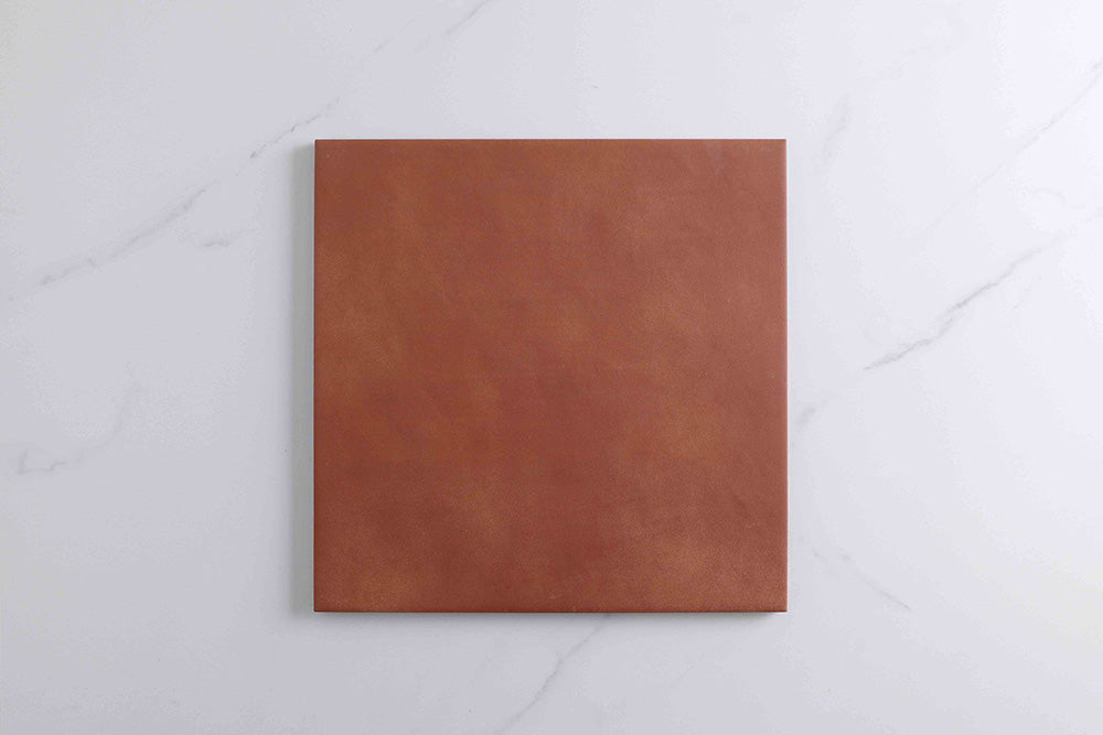 Carbo Dark Terracotta Look Matt Tile