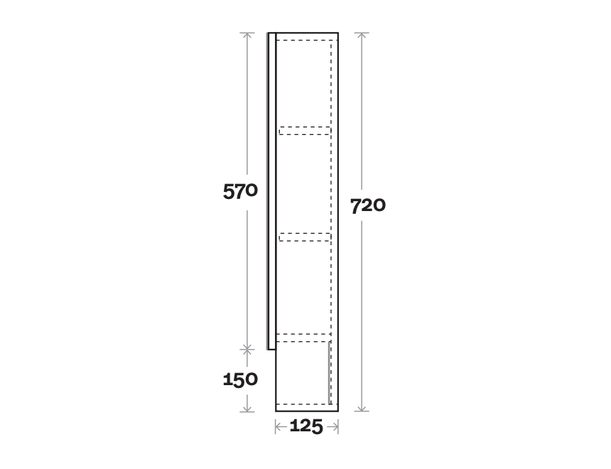 Marquis Watson Shaving Cabinet